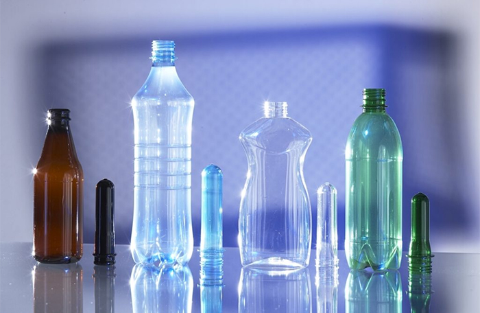 botellas moldeadas por soplado